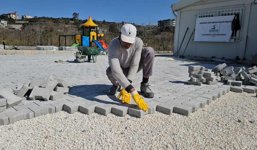 Karaçay Mahallesi’ne Modern Sosyal Alan !