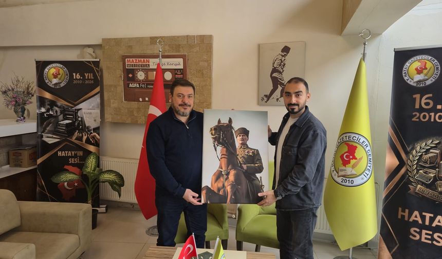 Fotobella İşletmecisi Poyraz Çelik’ten Mazman Medya'ya Anlamlı Ziyaret