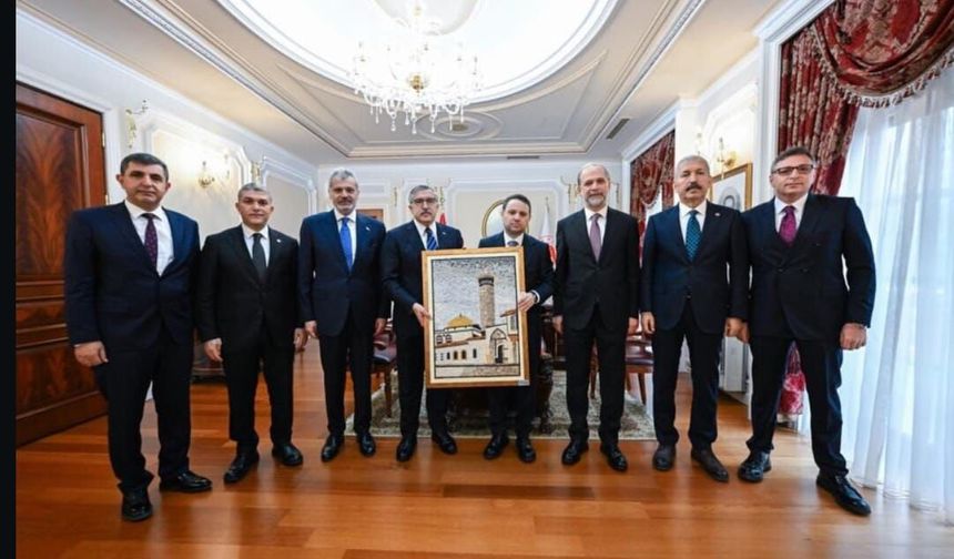 Hatay Heyeti Ankara’da Bakan Tunç İle Bir Araya Geldi