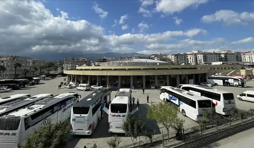 Hatay Terminalinde Bayram Denetimi