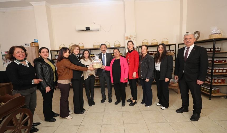 Vali Masatlı’dan Samandağ Kadın Kooperatifi’ne Destek Ziyareti