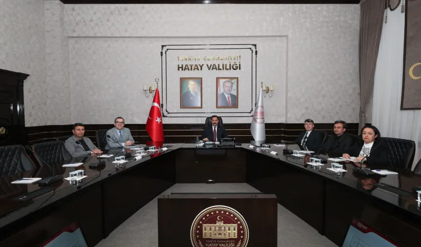 Hatay’da Eğitim, Sosyal Hizmetler Ve Gençliğe Yatırımlar Masaya Yatırıldı