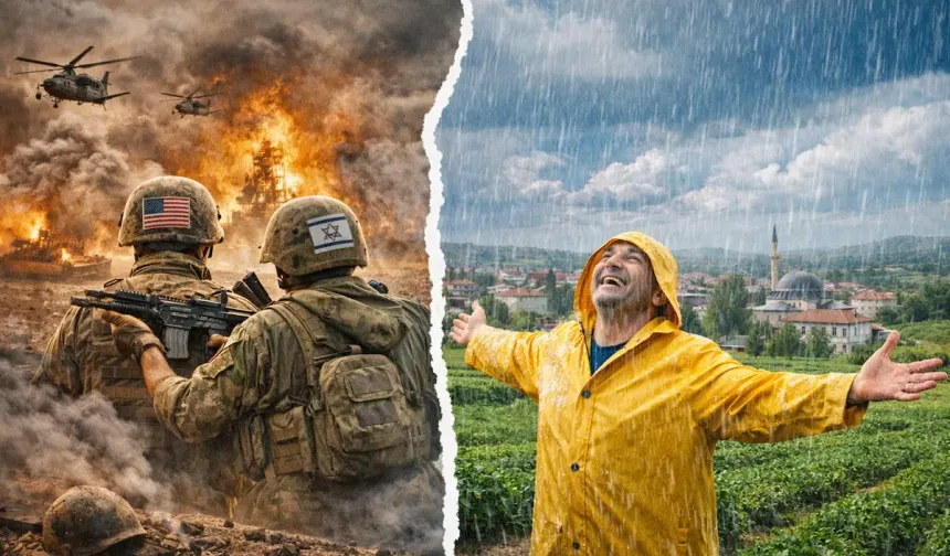 Savaş Başladı, Kimyasal Uçaklar Gitti, Hatay Yağmura Doydu: Bu Tesadüf Mü?