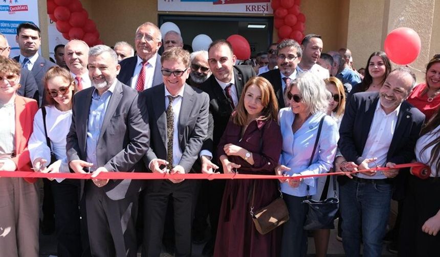 Defne’de Dünya Çocukları Kreşi Açıldı: 23 Nisan’da Anlamlı Açılış