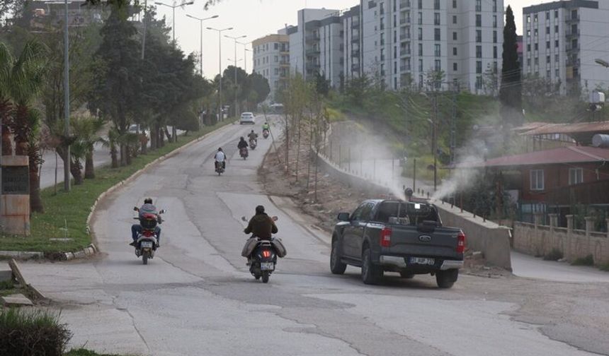 Hatay Genelinde Yoğun İlaçlama: Vatandaşa “153’ü Arayın” Çağrısı