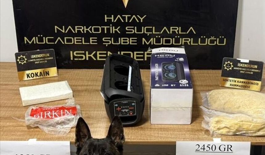 Hatay'da otomobilinde uyuşturucu bulunan zanlı tutuklandı