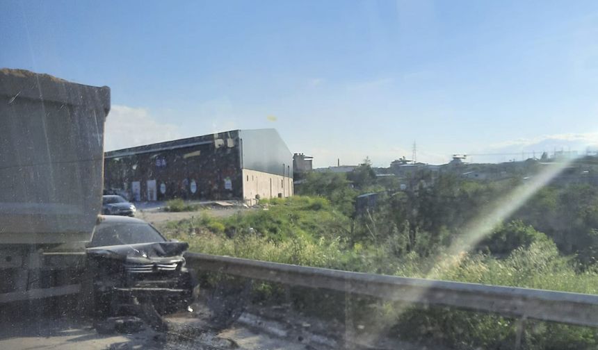 Orhanlı Köprüsü Civarında Kaza: Trafik Felç Oldu!