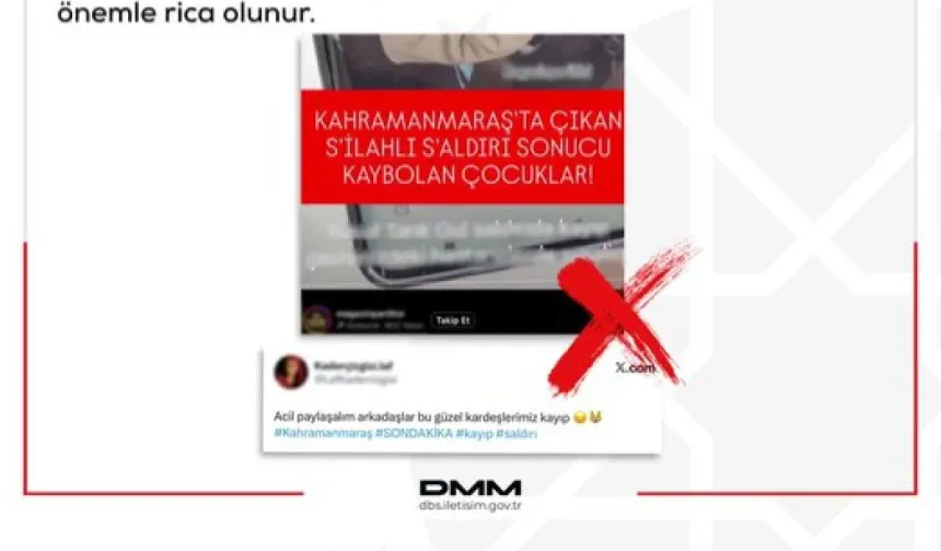 Saldırılar Ardından Kayıp Çocuk İddialarına Net Açıklama!