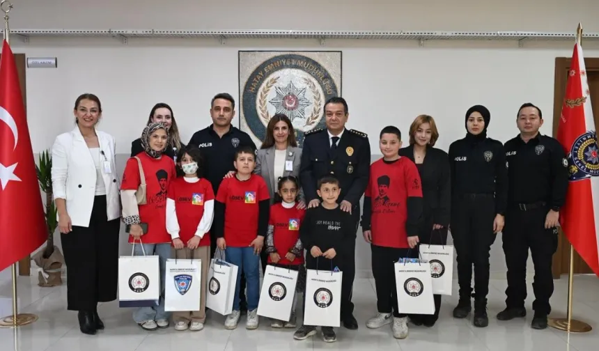 Hatay Emniyeti’nden Anlamlı Buluşma