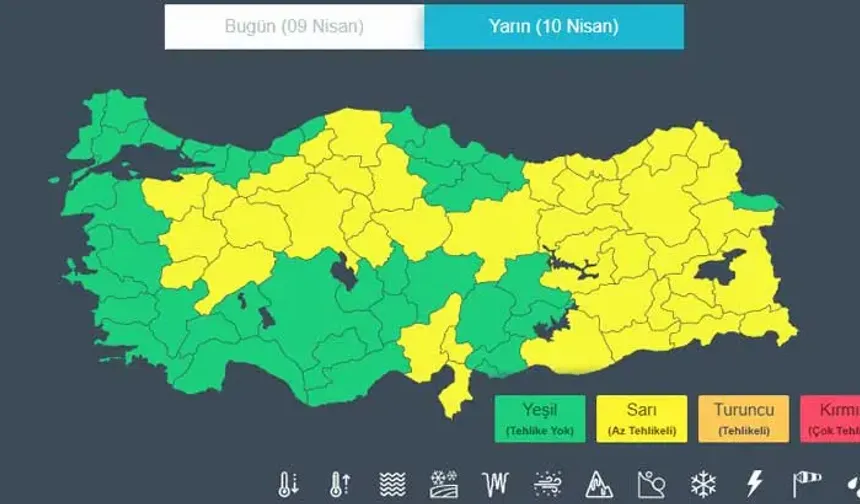 Hatay’a Sarı Kodlu Uyarı: Sağanak Yağış Sürecek!