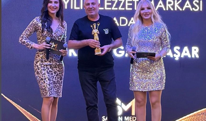'Yılın Lezzet Markası' ödülü Adanalı kebapçının oldu