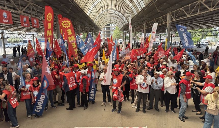 Adana, Mersin, Hatay ve Osmaniye'de 1 Mayıs Emek ve Dayanışma Günü kutlandı