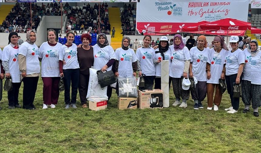 Antalya'da kadınlar 27. Geleneksel Tarım ve Seracılık Festivali'nde kıyasıya yarıştı