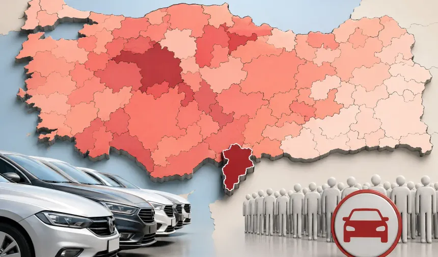 Hatay’da Artık Her 5-6 Kişiye Bir Otomobil Düşüyor !