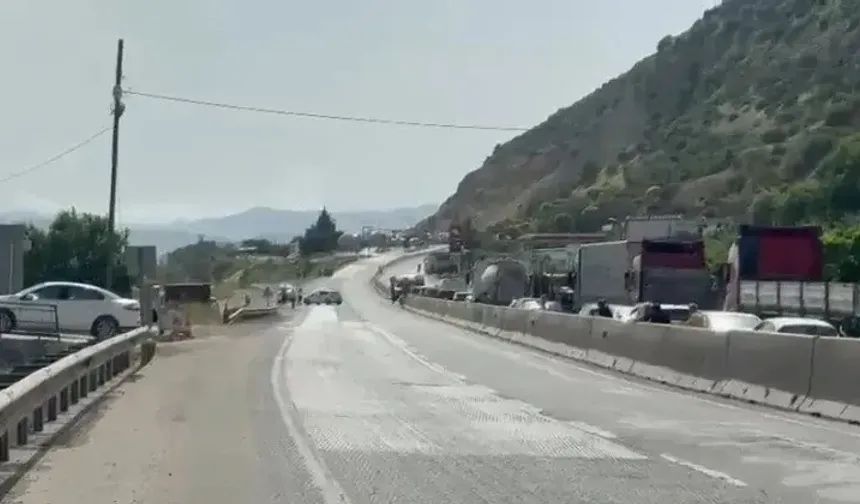 Belen-Antakya Karayolu Çalışma Nedeniyle Kapalı!