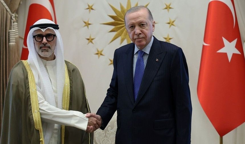 Cumhurbaşkanı Erdoğan, Kuveyt Dışişleri Bakanı Sabah'ı kabul etti