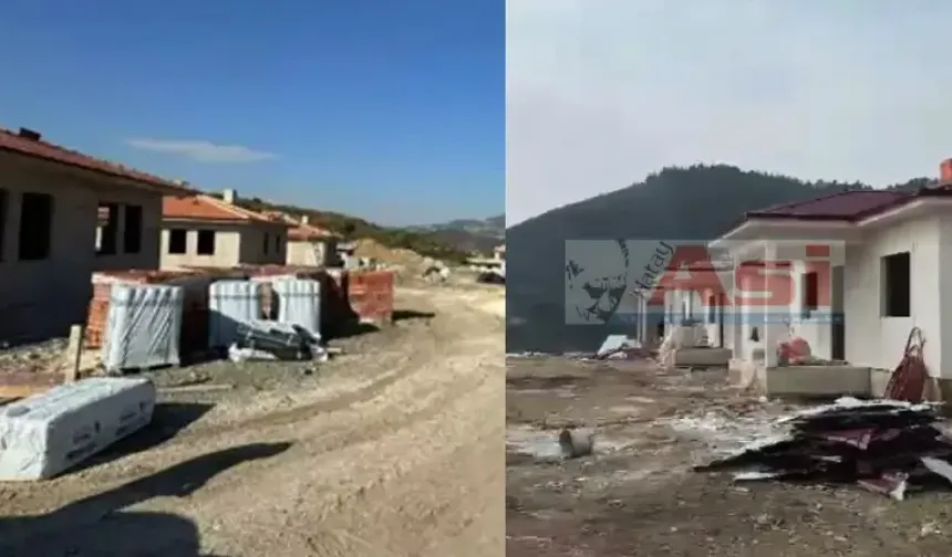 Ballıöz Köy Evlerinin Teslim Tarihi Kaldırıldı, Evler Çürümeye Terk Edildi!