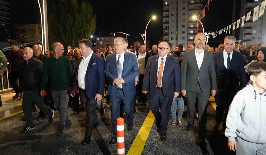 Erdemli'nin ulaşımını rahatlatacak 4. köprü hizmete açıldı