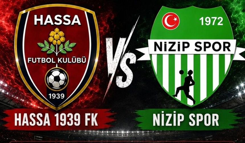 Hassa 1939 FK Kritik Maçta Nizipspor Karşısına Çıkıyor