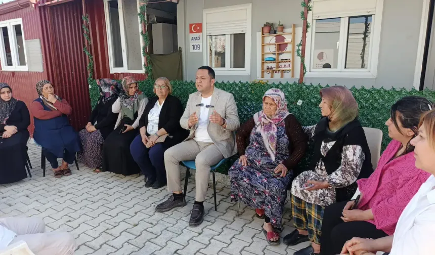 Mağduriyet Bitmeden Konteyner Kentlerin Boşaltılmasına Müsaade Etmeyeceğiz