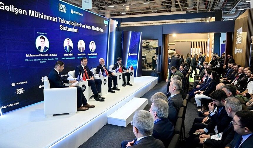 SAHA 2026'da mühimmat teknolojileri ve yeni nesil füze sistemleri ele alındı