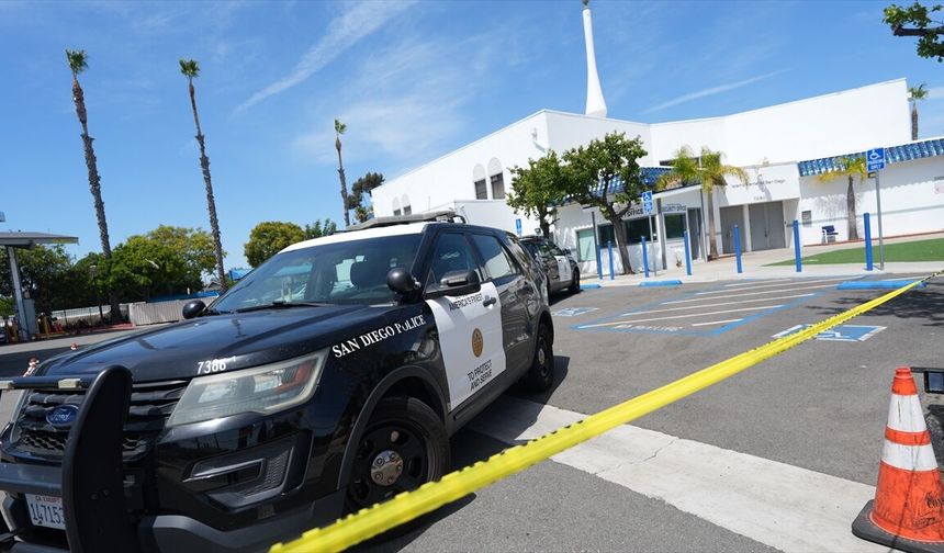 San Diego kentindeki İslam Merkezi'ne saldırıya ait olduğu öne sürülen görüntüler paylaşıldı