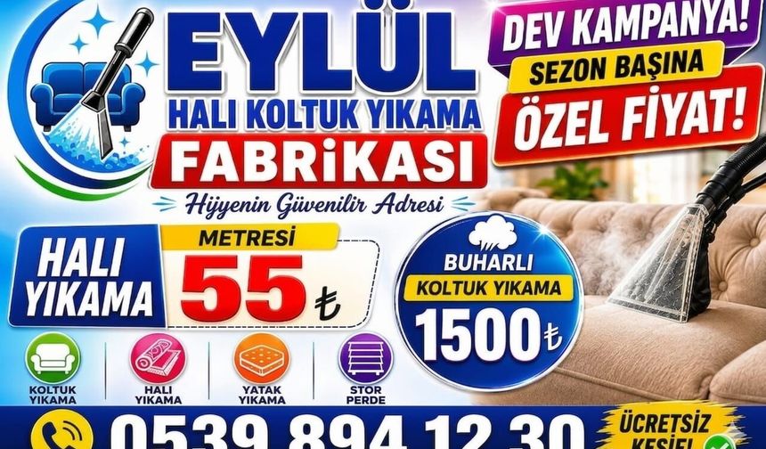 EYLÜL HALI KOLTUK YIKAMA FABRİKASI