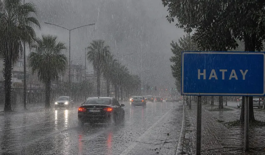 Hatay’da Hava Alarmı: Sağanak Ve Fırtına Kapıda!