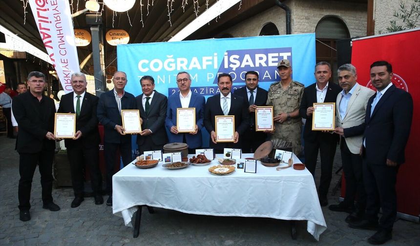 Hatay'a 6 Yeni Coğrafi İşaret! Tescilli Ürün Sayısı 70'e Yükseldi