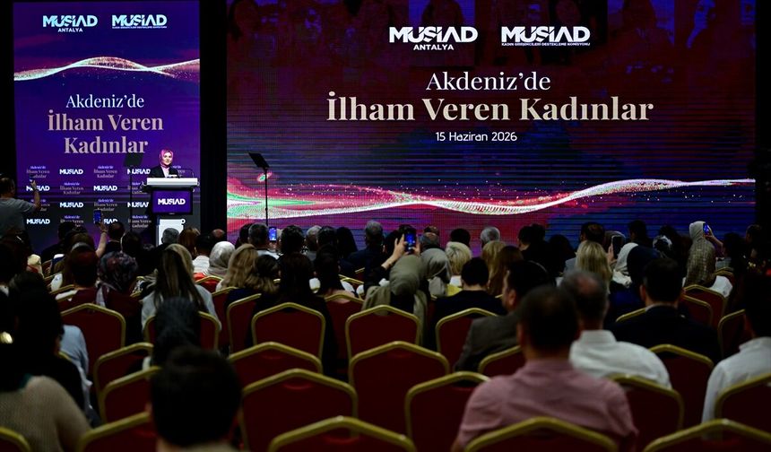 Aile ve Sosyal Hizmetler Bakanı Göktaş, 'Akdeniz'de İlham Veren Kadınlar' programında konuştu: