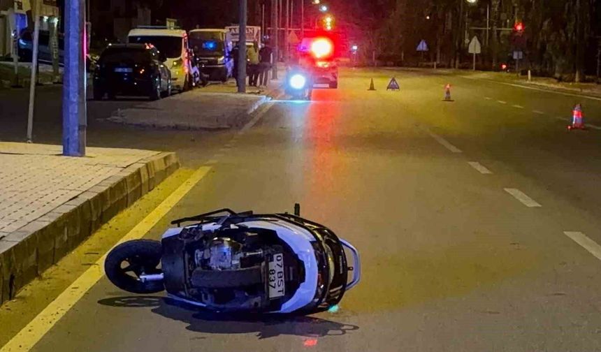 Antalya'da motosiklet kazası: 1 ölü, 1 ağır yaralı