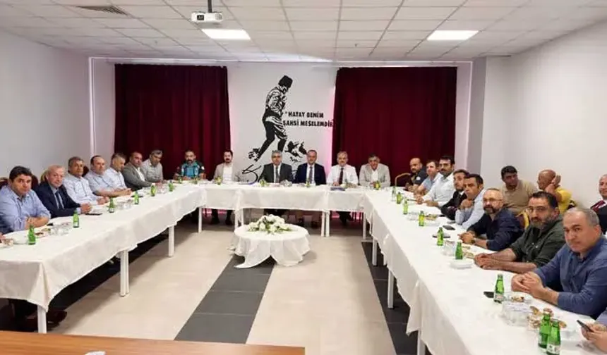 Hatay'ın Başhekimleri Toplandı: Sağlıkta Neler Değişecek?