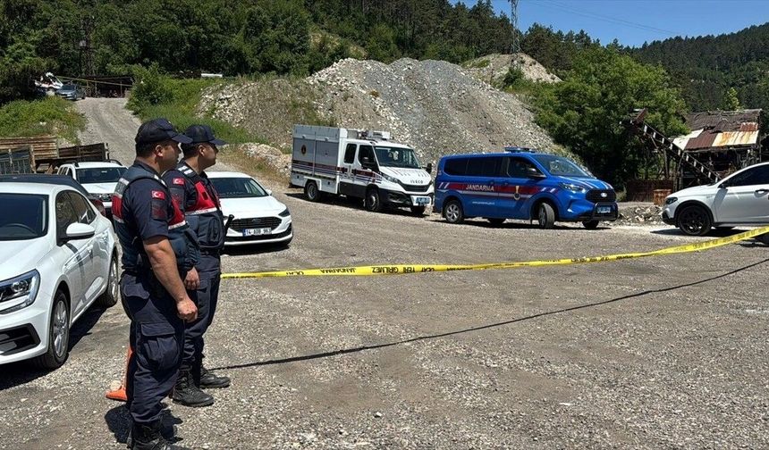 Bolu'da maden ocağında göçük meydana geldi