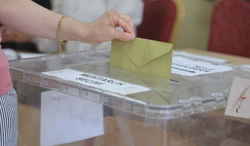 Hatay'da 5 Mahalle Bugün Sandık Başında: Yeni Muhtarlar Seçiliyor