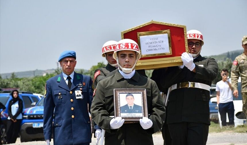 Hataylı Uzman Çavuşa Son Veda