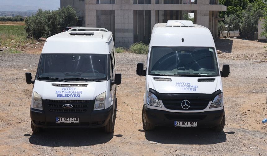 Hassa'da 25 Mahalle İlk Kez Toplu Ulaşıma Kavuştu