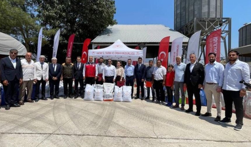 Kırıkhan Belediyesi’nden Çiftçilere Büyük Destek!