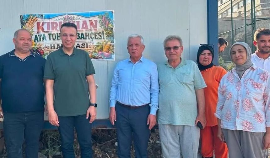 Kırıkhan'da Ata Tohumları Toprakla Buluştu