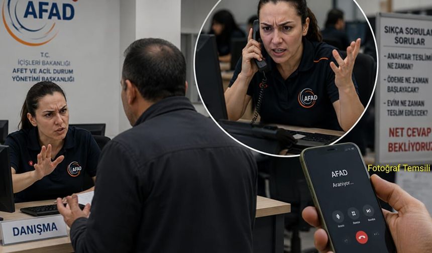 Hakkını Arayan Hataylı Depremzedeye AFAD'dan Azar!