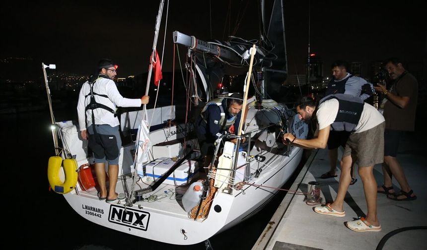 Milli Yelkenci Doğukan Kandemir Rekor Kırarak İskenderun'a Ulaştı