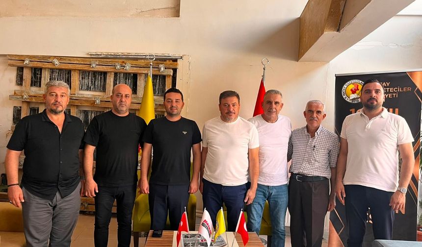 AK Parti Antakya İlçe Başkanı Boyacıoğlu'ndan HGC'ye Basın Bayramı Ziyareti