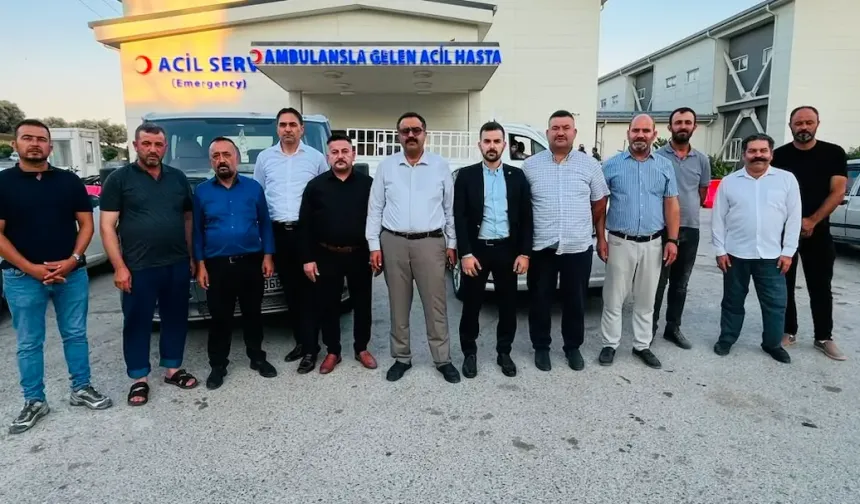 Anahtar Parti Hatay Teşkilatından Mehmet Kuşçu’ya Geçmiş Olsun Ziyareti