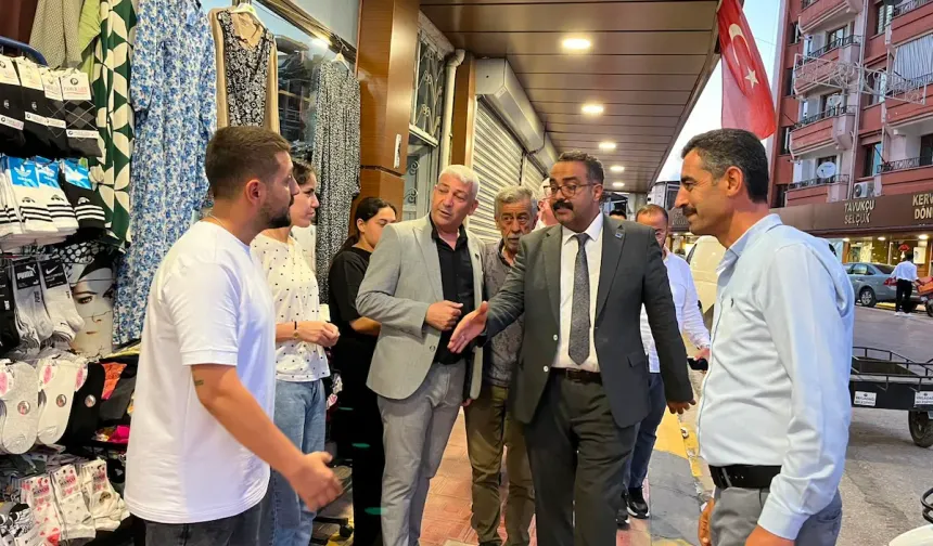 Anahtar Parti Hatay İl Başkanı Nazmi Kıymacı, Yayladağı’nda Esnafla Buluştu