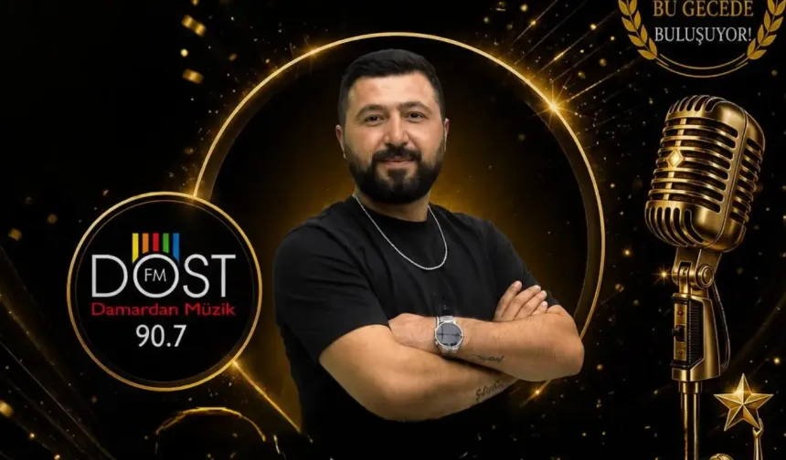DOST FM'in Sevilen Sesi Mehmet Kahraman Hatay'da Balo Gecesine Katılıyor