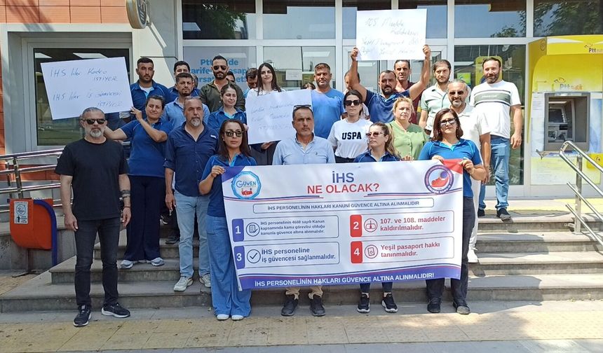 Hatay'da PTT Çalışanlarından İş Güvencesi ve Eşit Ücret Çağrısı !