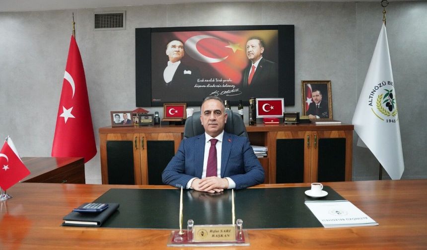 Rıfat Sarı:"Hatay’ımızın Ana Vatana Katılışını Gururla Kutluyoruz"