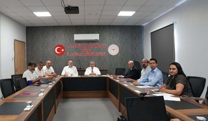 Samandağ Devlet Hastanesi Güçleniyor! Kritik Toplantıda Yeni Yol Haritası Belirlendi