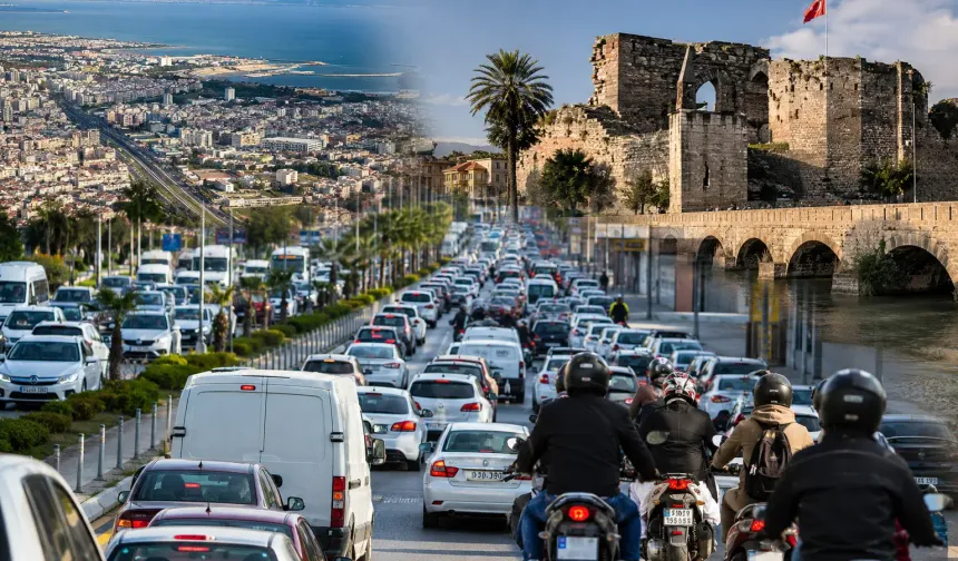 Hatay'da Trafiğin Nedeni Belli Oldu! Araç Sayısı Rekora Koşuyor