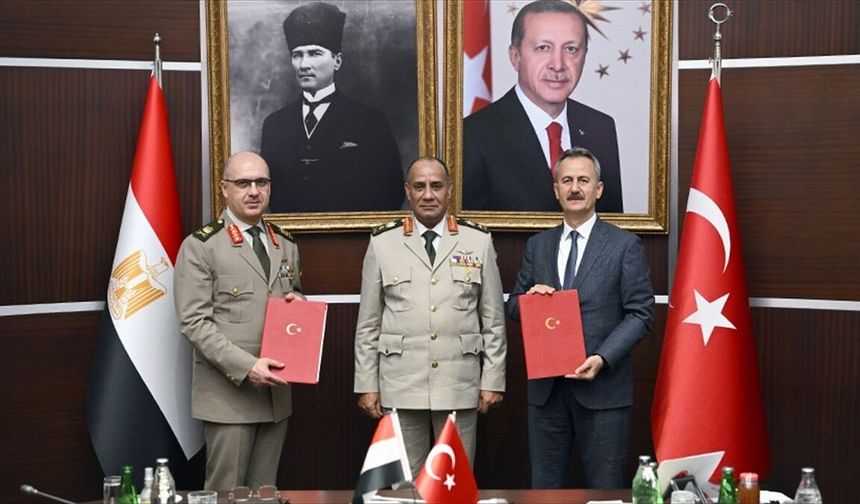 Türkiye ile Mısır arasında savunma sanayisi alanında niyet mektubu imzalandı