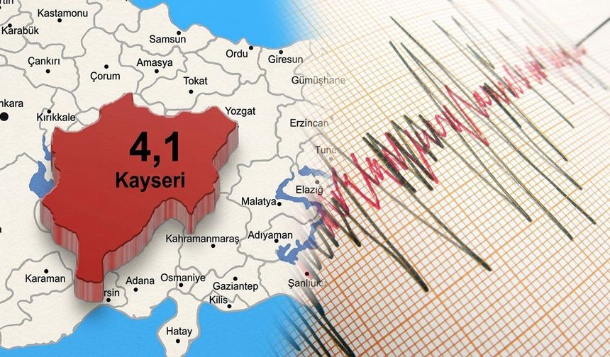 Kayseri’de Korkutan Deprem!